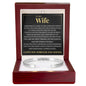 Cuff Bracelet Engraved - To My Wife "You Are My Best Friend, My Soulmate and My Whole World"
