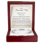 Cuff Bracelet Engraved - To My Beautiful Wife "I Love You"