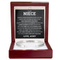 Cuff Bracelet Engraved - To My Niece "Always Keep Me In Your Heart For You Are Always In Mine"