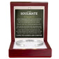 Cuff Bracelet Engraved - To My Soulmate "Always Remember That I Love You Forever"