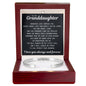 Engraved Cuff Bracelet - To My Granddaughter "You Are Braver, Kind, and Far Stronger Than You Realize"