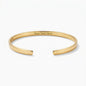 To My Daughter "Always Keep Me In Your Heart" Custom Engraved Cuff Bracelet