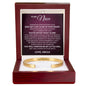 Cuff Bracelet Engraved - To My Niece "Keep My Love Close In Your Heart"
