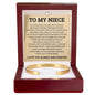 Cuff Bracelet Engraved - To My Niece "You Are a Gift"