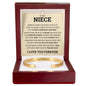 Cuff Bracelet Engraved - To My Niece "Always Keep Me In Your Heart"