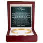 Cuff Bracelet Engraved - To My Niece "You Are My Pride, My Joy, and The Very Best Part of Who I Am"