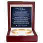 Cuff Bracelet Engraved - To My Niece "Greatest Gift of My Life"