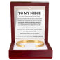 Cuff Bracelet Engraved - To My Niece "I Love You with Everything I Had"