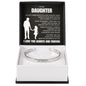 Cuff Bracelet Engraved - To My Daughter "The Most Beautiful Blessing Of My Life"