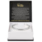 Cuff Bracelet Engraved - To My Wife "You Are My Best Friend, My Soulmate and My Whole World"