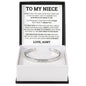 Cuff Bracelet Engraved - To My Niece "Be Kind To Yourself"