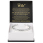 Cuff Bracelet Engraved - To My Wife "You Are The Light In My Life and My Whole World"