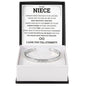 Cuff Bracelet Engraved - To My Niece "You Are My Most Precious Treasure"