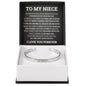 Cuff Bracelet Engraved - To My Niece "I'm Always With You"