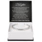 Cuff Bracelet Engraved - To My Daughter "Always Give You Best Effort"
