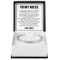 Cuff Bracelet Engraved - To My Niece "I Hope You Always Feel My Love"