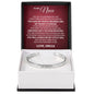 Cuff Bracelet Engraved - To My Niece "You Gave My World Meaning and My Heart a Purpose"