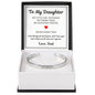Cuff Bracelet Engraved - To My Daughter "I Am Always Proud of You"