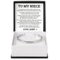 Cuff Bracelet - To My Niece "My Heart Will Always Love and Protect You"