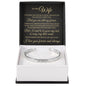 Cuff Bracelet Engraved - To My Wife "You Are Still My Forever"