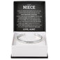 Cuff Bracelet Engraved - To My Niece "Always Keep Me In Your Heart For You Are Always In Mine"