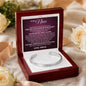 Cuff Bracelet Engraved - To My Niece "Keep My Love Close In Your Heart"