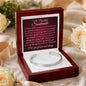 Cuff Bracelet Engraved - To My Beautiful Soulmate "I Have Found My Home"