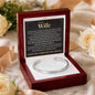 Cuff Bracelet Engraved - To My Wife "You Are My Best Friend, My Soulmate and My Whole World"