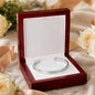 Cuff Bracelet Engraved - To My Daughter "You Bring Happiness Into My Life"