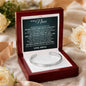 Cuff Bracelet Engraved - To My Niece "You Are My Pride, My Joy, and The Very Best Part of Who I Am"