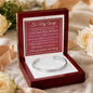 Cuff Bracelet Engraved - To My Wife "Marrying You Was The Best Decision I Have Ever Made"