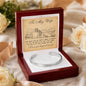 Cuff Bracelet Engraved - To My Wife "I Love You Beyond Words"