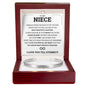 Cuff Bracelet Engraved - To My Niece "You Are My Most Precious Treasure"