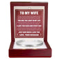 Cuff Bracelet Engraved - To My Wife "I Love You Each and Everyday"
