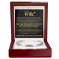 Cuff Bracelet Engraved - To My Wife "You Are The Light In My Life and My Whole World"
