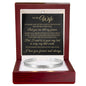 Cuff Bracelet Engraved - To My Wife "You Are Still My Forever"