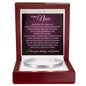 Cuff Bracelet Engraved - To My Niece "Remember That I'm With You in Spirit"