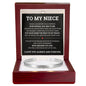 Cuff Bracelet Engraved - To My Niece "Follow Your Dreams, Believe In Yourself"
