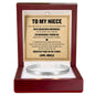 Cuff Bracelet Engraved - To My Niece "You Will Always Be The Greatest Part of My Story"