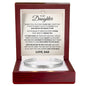 Cuff Bracelet Engraved - To My Daughter "Be Kind to Yourself"