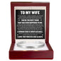Cuff Bracelet Engraved - To My Wife "You Are The Best Thing That Has Ever Happened To Me"