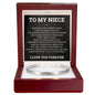 Cuff Bracelet Engraved - To My Niece "You Are Brave Enough To Face Anything"