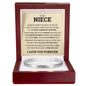Cuff Bracelet Engraved - To My Niece "Always Keep Me In Your Heart"
