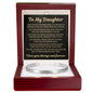 Cuff Bracelet Engraved - To My Daughter "You Are The Greatest Gift Life Has Ever Given Me"