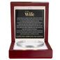 Cuff Bracelet Engraved - To My Wife "You Are My Best Friend, My Soulmate and My Whole World"