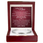 Cuff Bracelet Engraved - To My Niece "Remember Whose Niece You Are and Hold Your Head High"