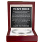 Cuff Bracelet Engraved - To My Niece "I'm Always With You"