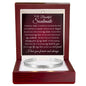 Cuff Bracelet Engraved - To My Beautiful Soulmate "I Have Found My Home"