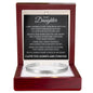 Cuff Bracelet Engraved - To My Daughter "Always Give You Best Effort"