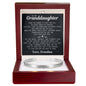Engraved Cuff Bracelet - To My Granddaughter "You Are Brave, Capable, and Stronger Than You May Realize"